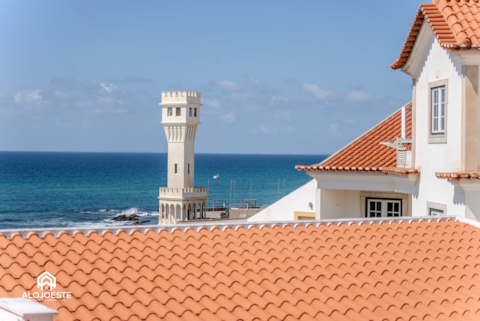 Azenha Beach House - Sea view w/BBQ - Santa Cruz
