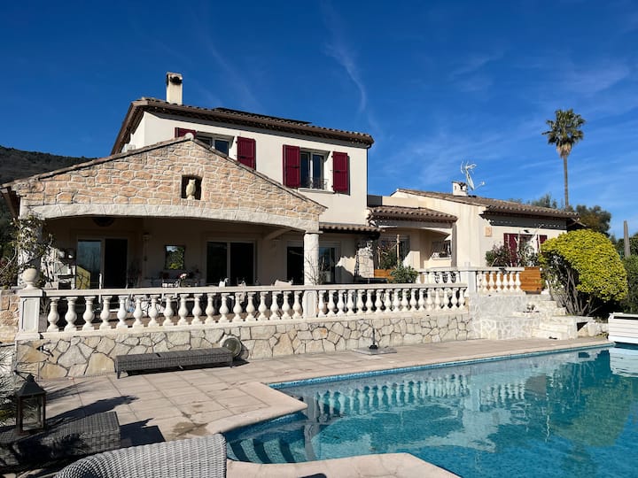 Chambre D'hôtes (2p)villa Bibaou - Vence