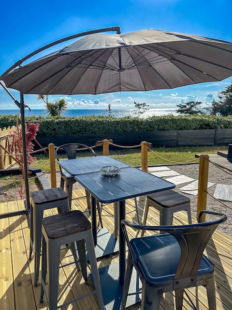 Ty Baradoz - Sea view house and beach within walking distance