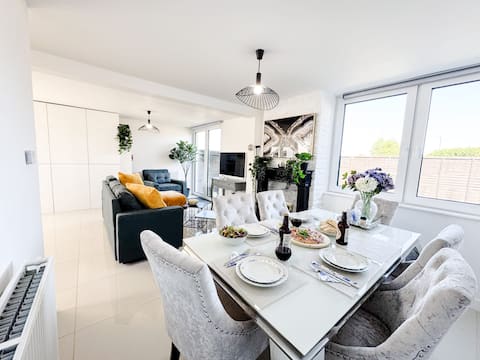Luxury Nest 10 Guests Free Parking Middlesbrough