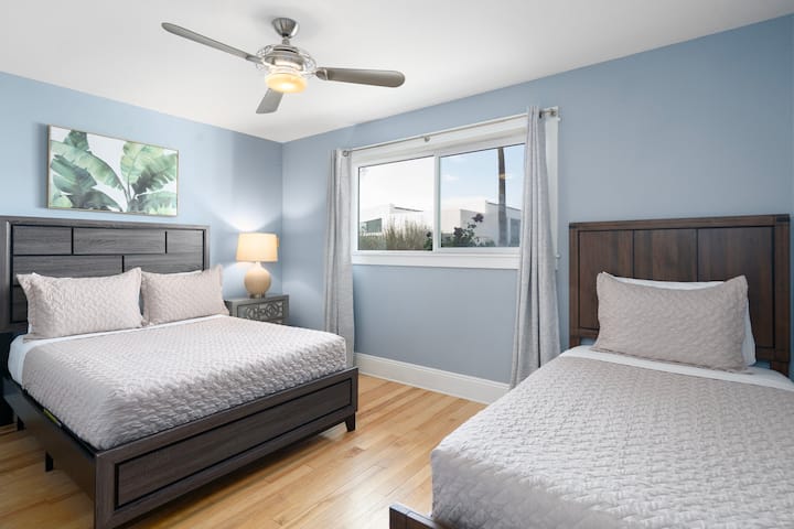 卧室#4 -双人床和单人床