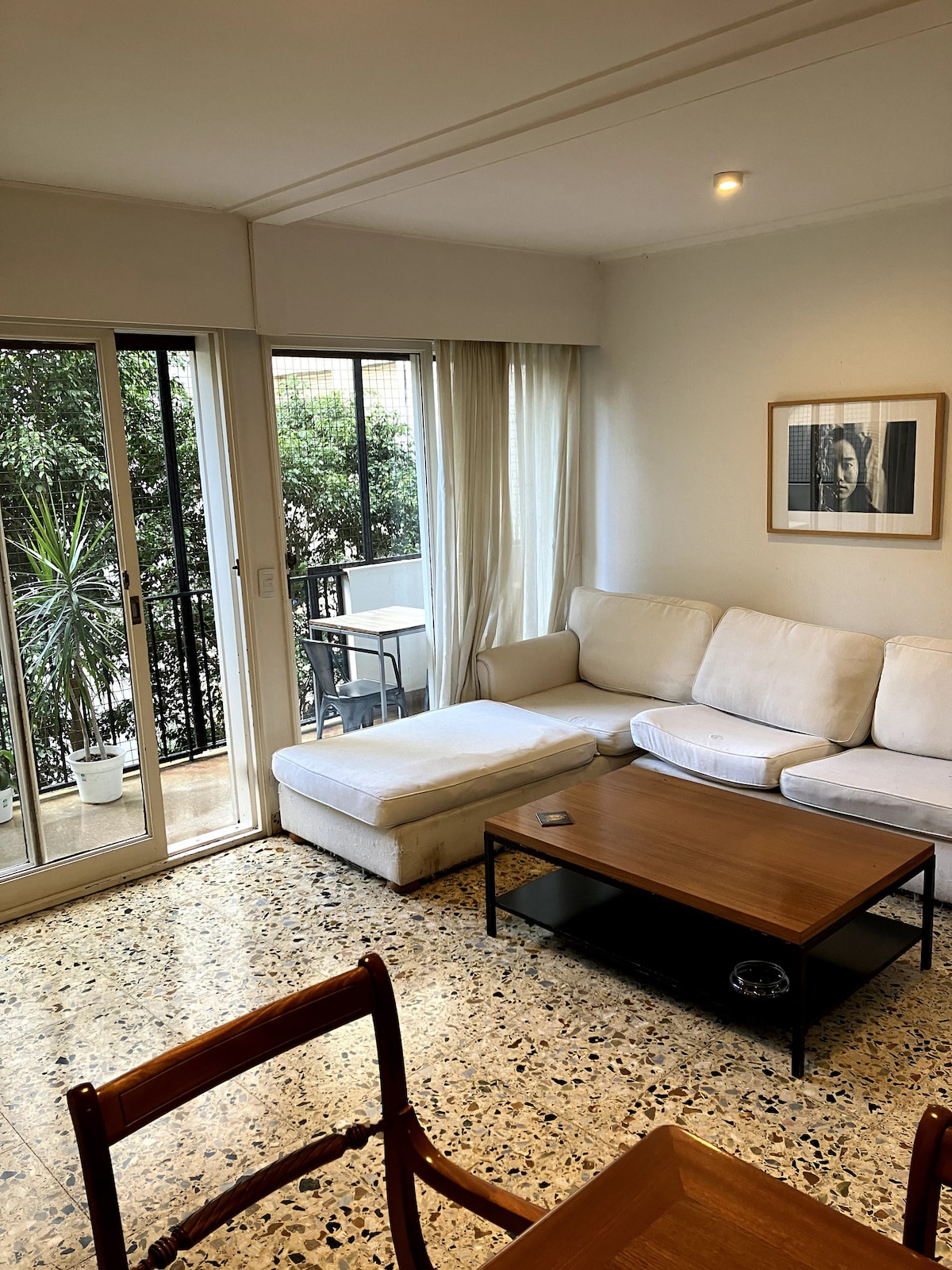 Habitación doble con baño privado en Palermo