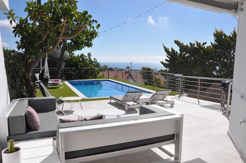 Miramar Sitges, with a private pool!