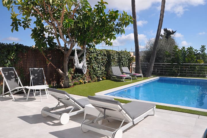 Miramar Sitges, with private pool!
