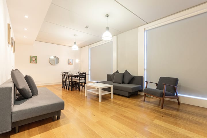 Sala de estar e jantar
