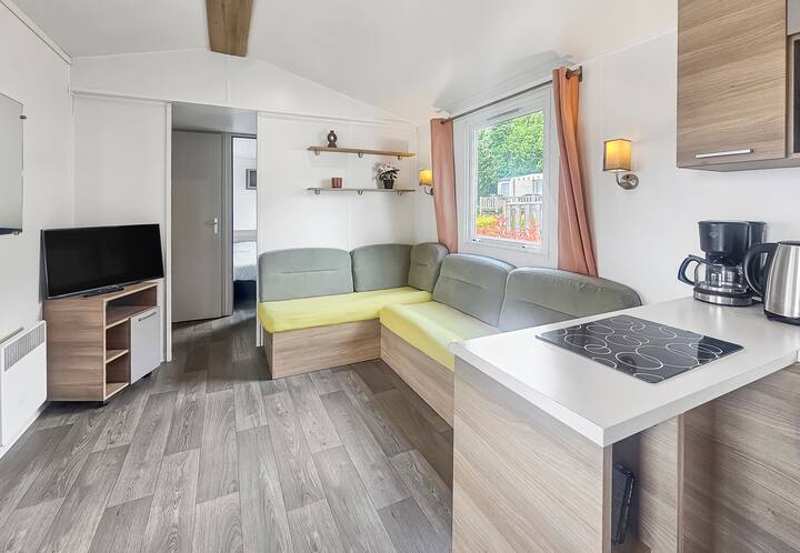 Mobil-home Pause à Litteau, Terrasse Semi Couverte - Calvados