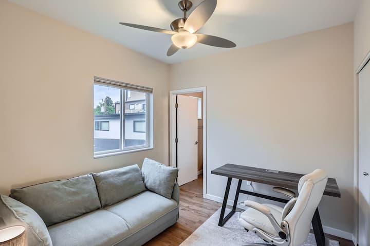 Comfortabel queensize slaapbank