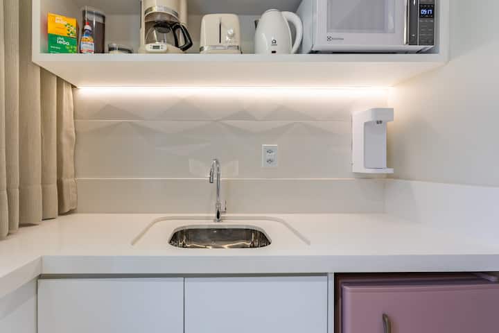 Lindo Flat Com Excelente Localização Em Brasília - Brasília