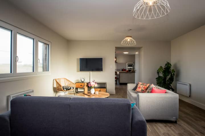 Villa Les Pepouzes, Vue Mer, Terrasse Spa Et Sauna - Plouescat