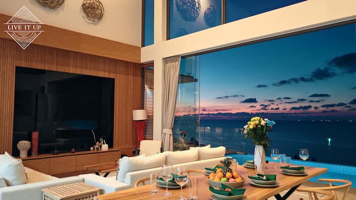 Award-winning Oceanview Villa With Billiard Room - Koh Samui