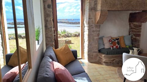 Successful Airbnb property: new house on the beach in Santec