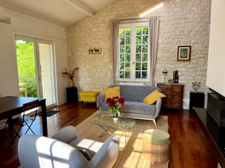 Maison Au Calme Avec Jardin, à 2 Pas De La Forêt - Chantilly