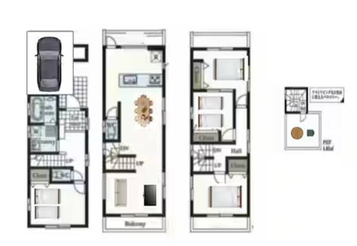 SCD155 八铁贯城，瞬达商圈景点。大墅舒居，尽揽池袋繁华。 gallery image 2