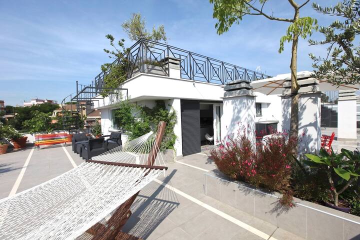 Amazing penthouse with terrace at Vatican