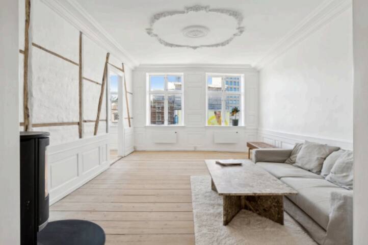 Stor lys lejlighed i centrum gallery image 2