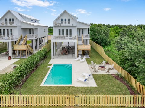 Luxury Oasis | Beachfront Heated Pool+ Pickleball