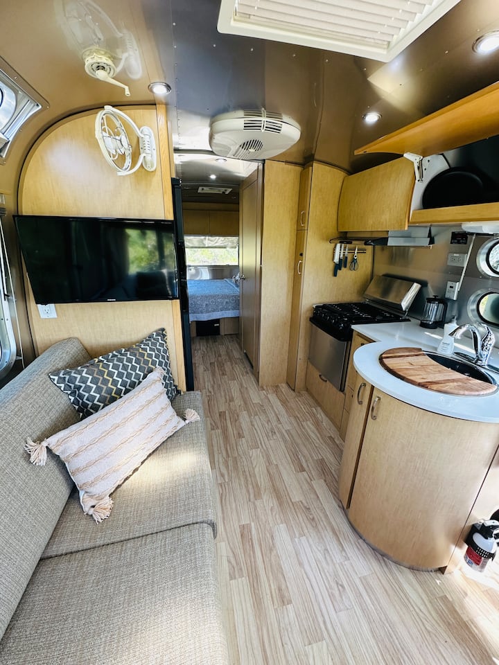 Airstream Ocean View Farm Oasis! - Carpinteria, CA