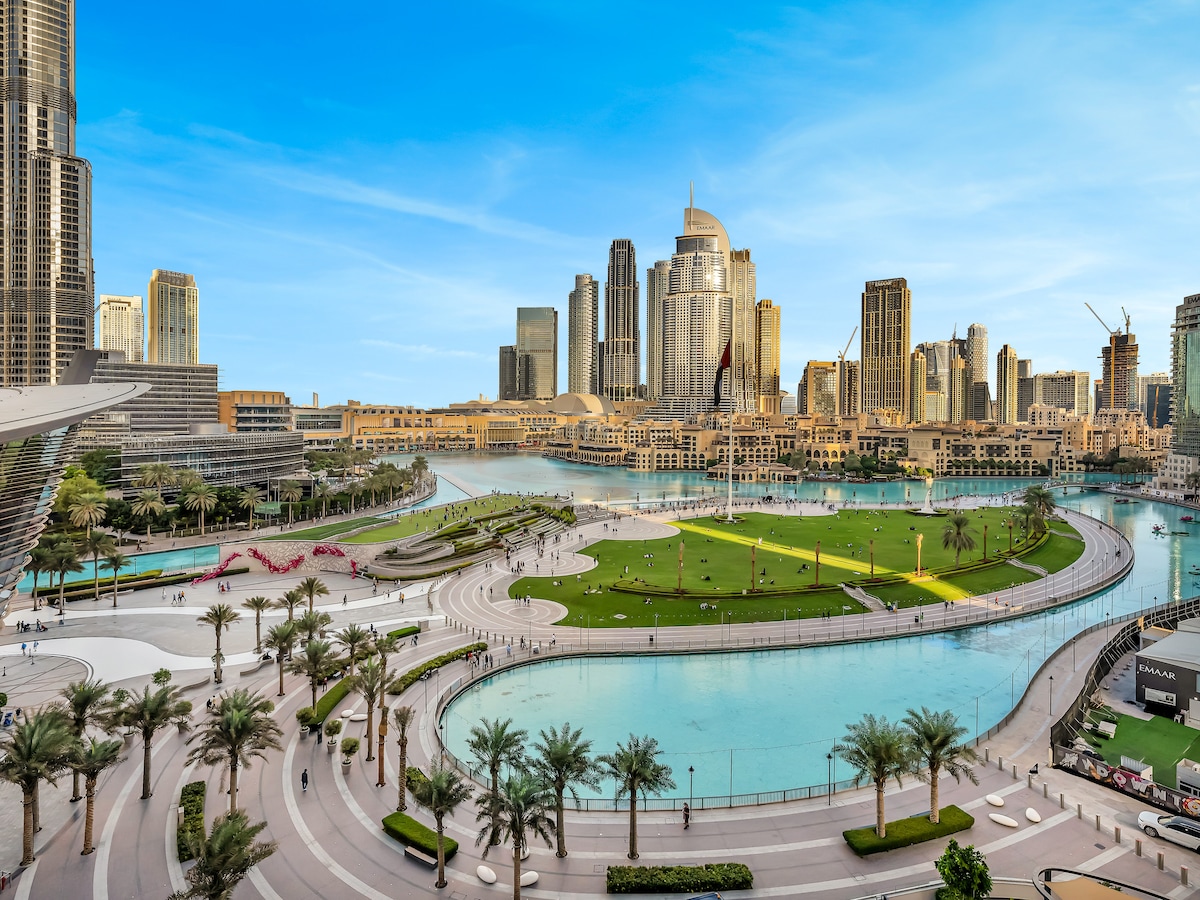 2 Bedroom Furnished Apartment with Burj Khalifa & Fountain View · IV 4