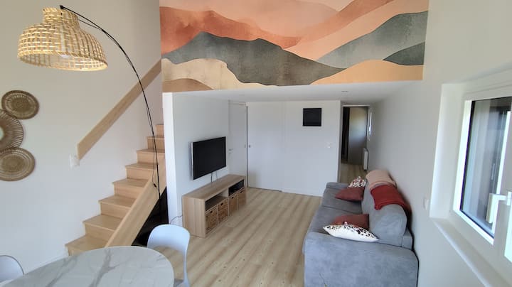 Gite 50m² - Vernioz, Sud De Vienne/cnpe St Alban - Rhône-Alpes