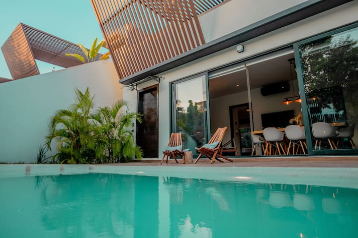 Veleta Villa  De Lujo 2pool  4hab/4baños Fast Wifi - Tulum