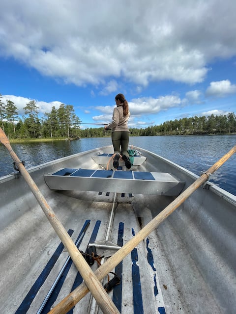 A piece of heaven and silence in the wilderness