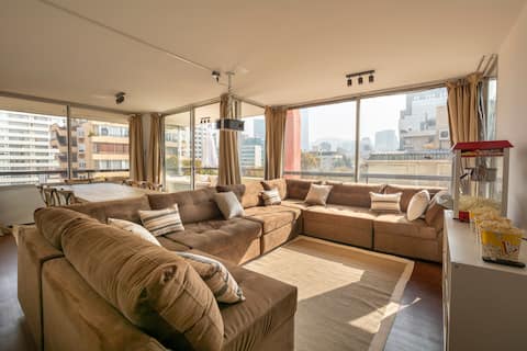 Spacious and with a home theater