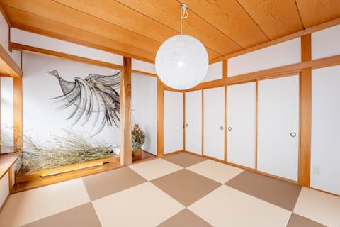 BBQ & Theater | Free parking for 4 cars | All-you-can-drink shochu | 150㎡ | Sleeps up to 15 people