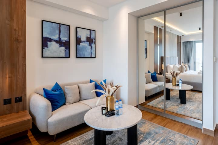 Marina View | Luxury Studio | Jw Marriott Dubai - Dubaj