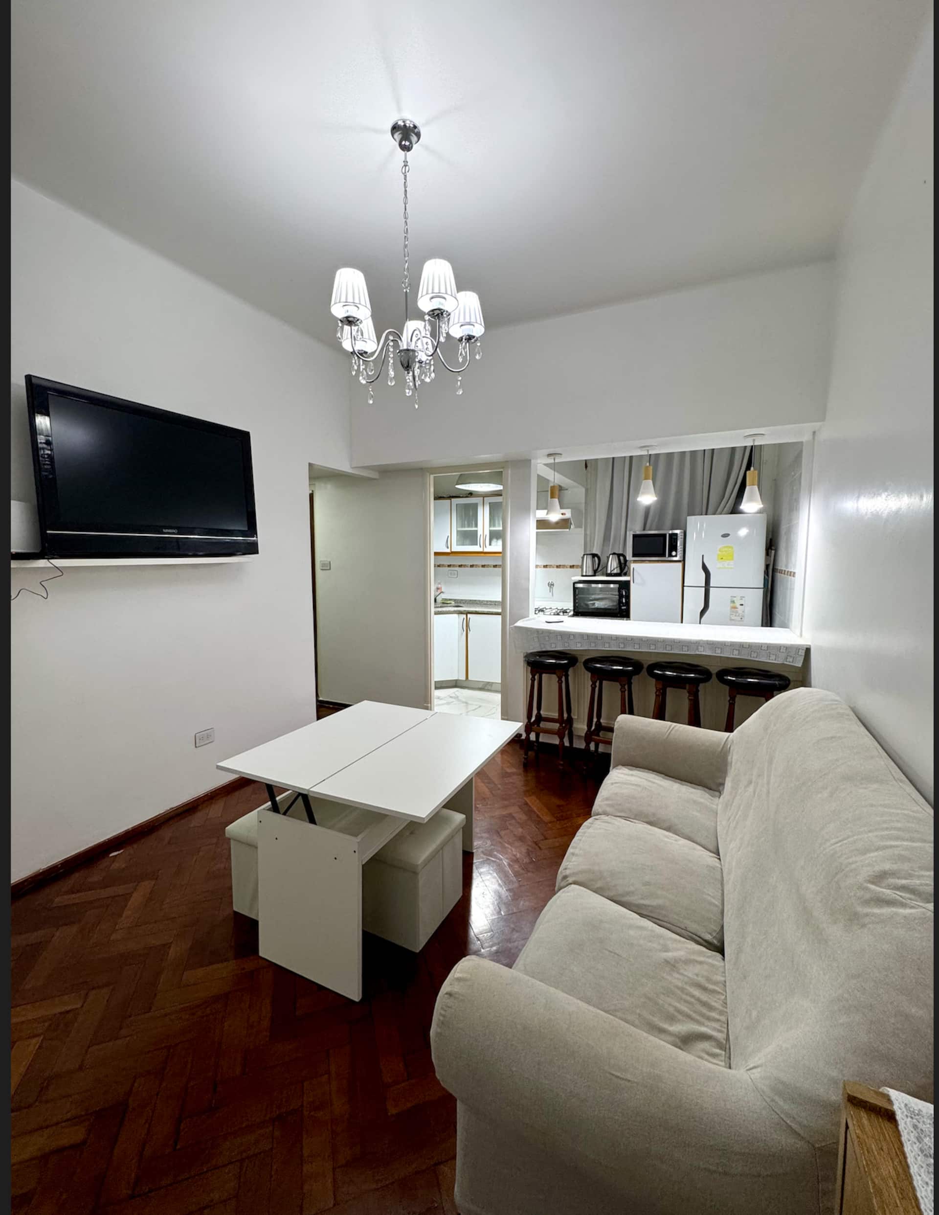 Apartamento de 1 dormitório em Chacarita