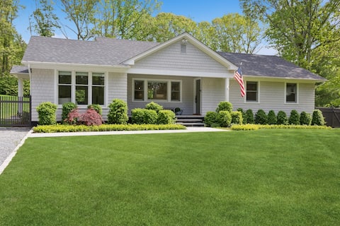 Perfect Beach Home in Sag Harbor