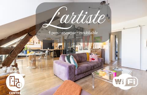 Propriété Airbnb réussie: The Artist - Central and Quiet à Montargis
