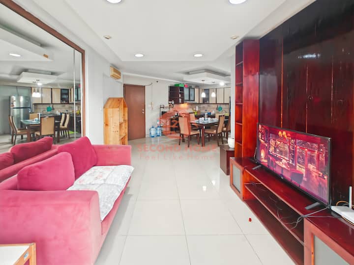 Large 3br Rasuna Apt W/ Pool & Wi-fi - Jakarta
