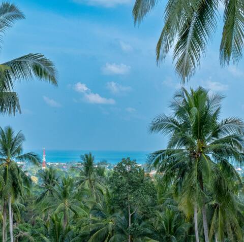 *3BR Sea View, Infinity Pool and Open Living V196