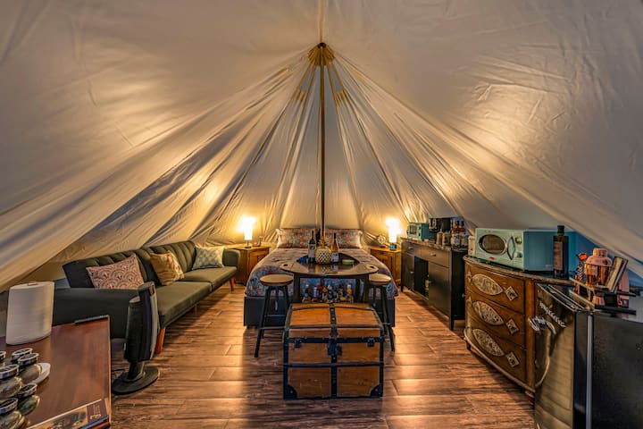 Yurt On Top - Swim, Hike, Glamp - Castle Rock State Park, Los Gatos