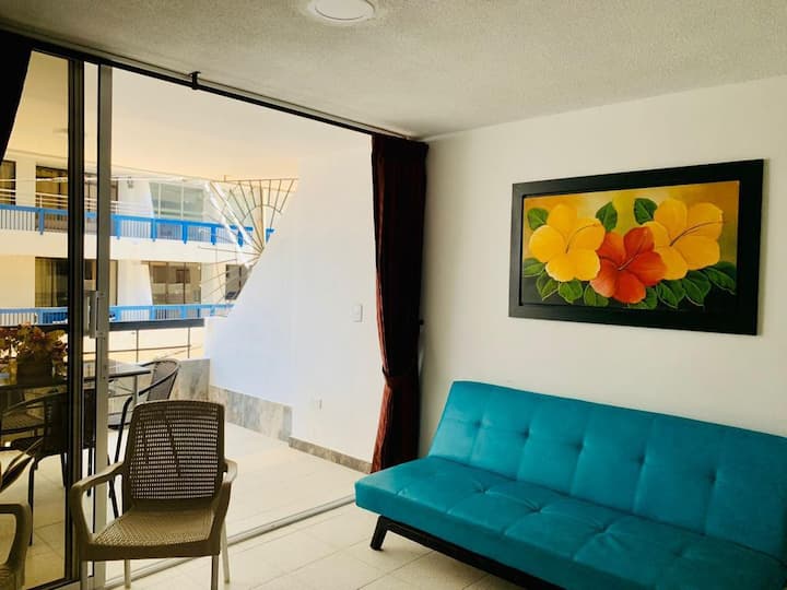 Excelente Apartamento Rodadero 33 Vista Al Mar - Santa Marta