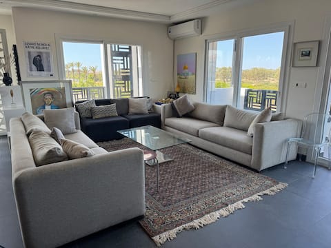 Top Airbnb: Artsy Open Space for Family only in Saidia