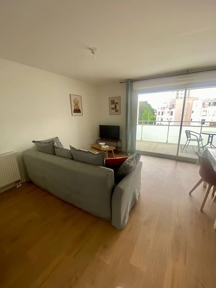 Charmant T2 Lumineux à Vannes - ibis Vannes