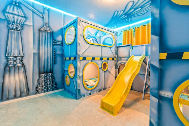 Amusez-vous dans cette merveilleuse chambre sur le thème des Minions !