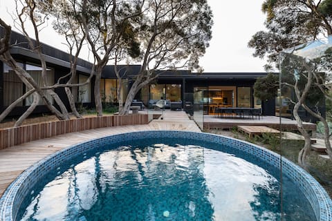 Architectural Rye Retreat w/ Heated Magnesium Pool