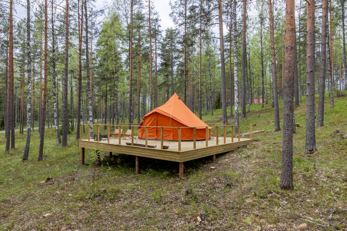 Yleellinen Glamping-teltta 4