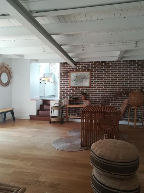 Airbnb performant: Charming house with garden à Loire Atlantique
