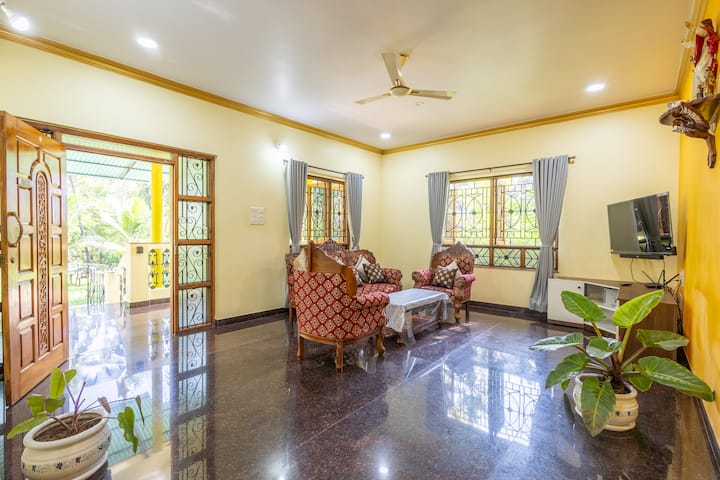 Relax in Style: Your Cozy Villa Lounge Awaits.