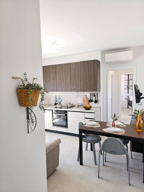 Gray house terrace 100m from the sea