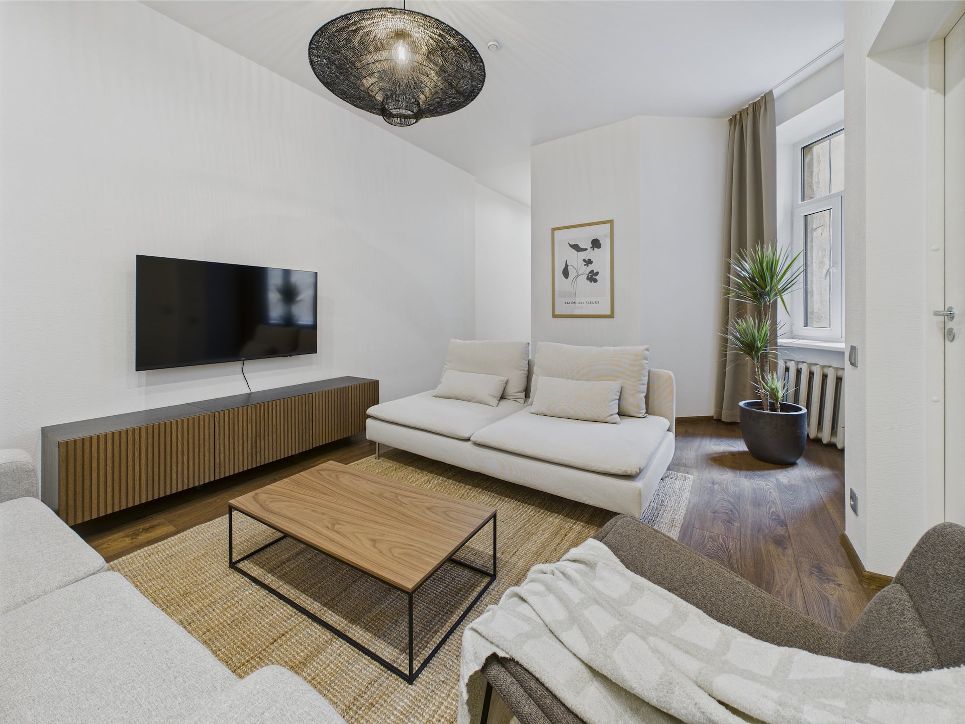 Raw & Refined | 2BR Old Town Apartment