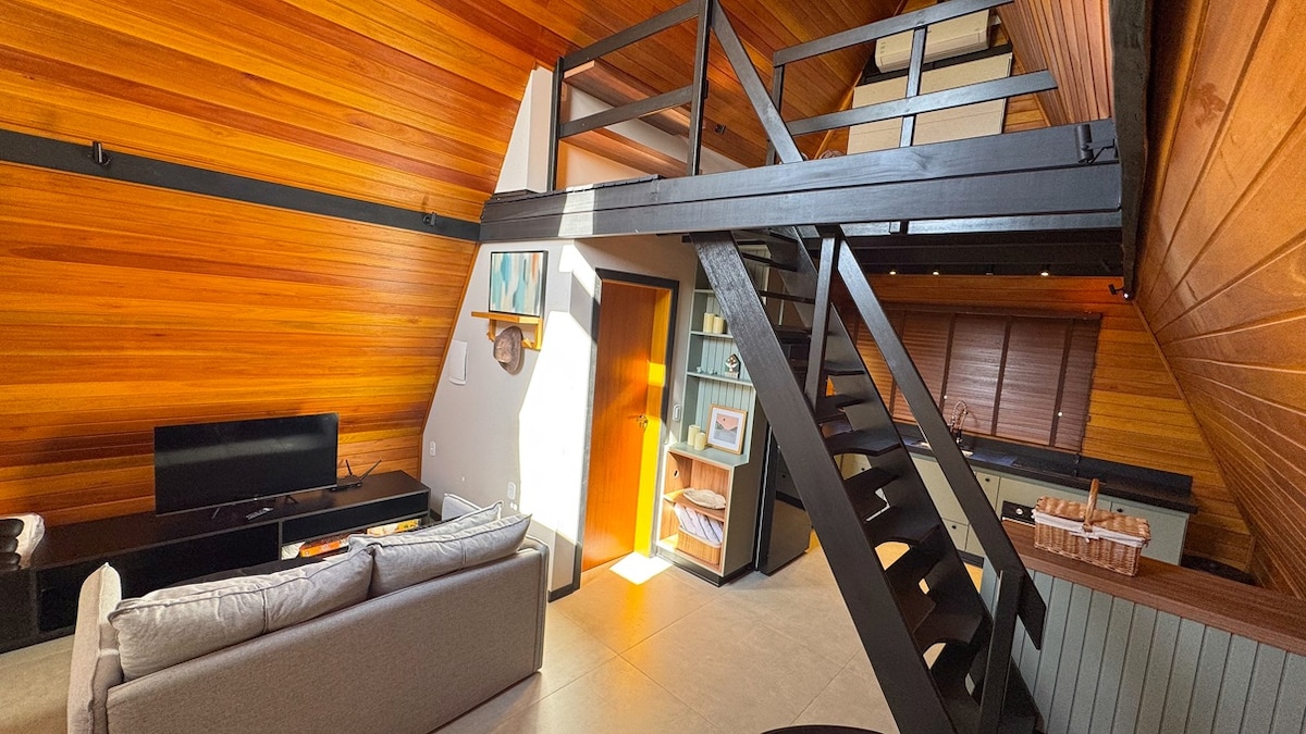 Airbnb em destaque: São João Chalet - view and lake em Guaratinguetá