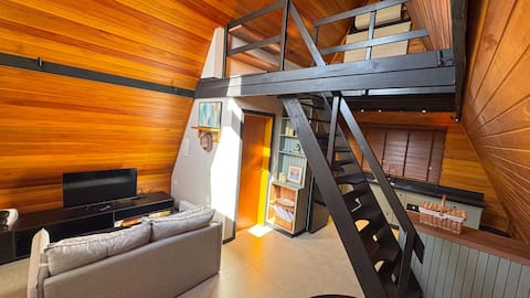 Airbnb em destaque: São João Chalet - view and lake em Guaratinguetá