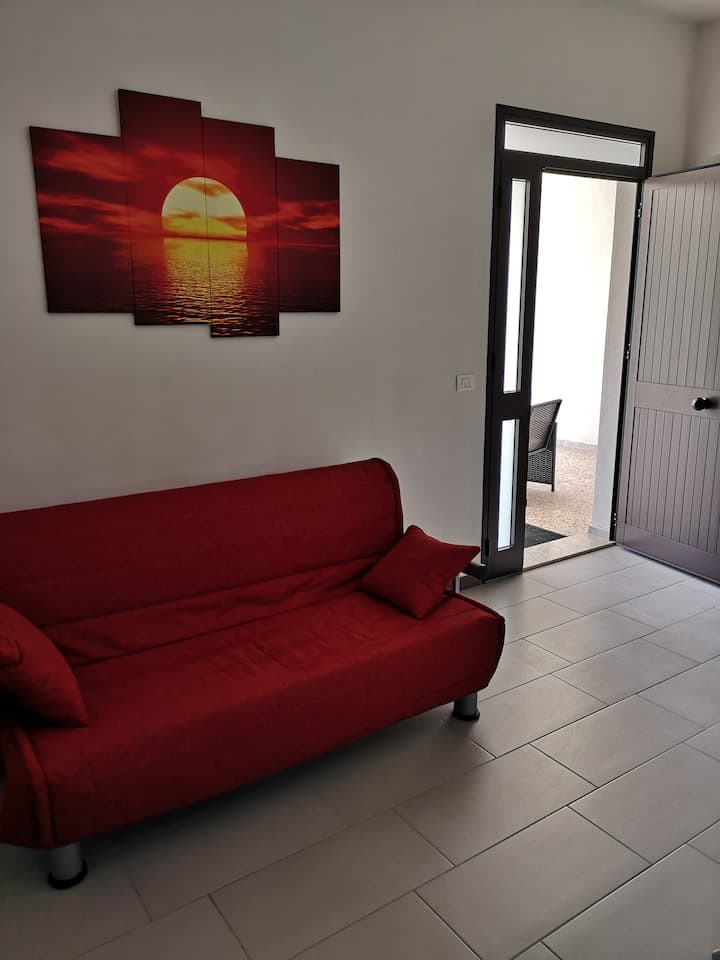 Villa Leuka San Lorenzo: Piano Terra 300m Dal Mare - Pachino