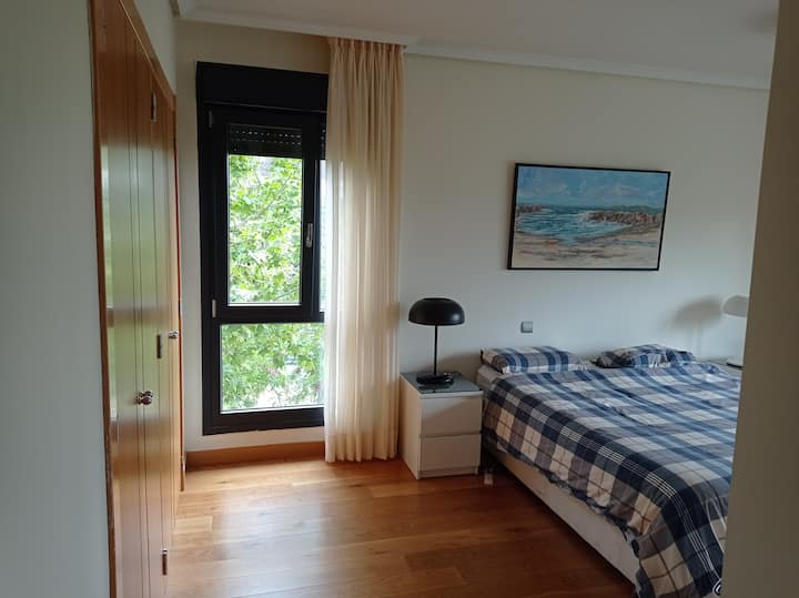 okno hlavnej spálne