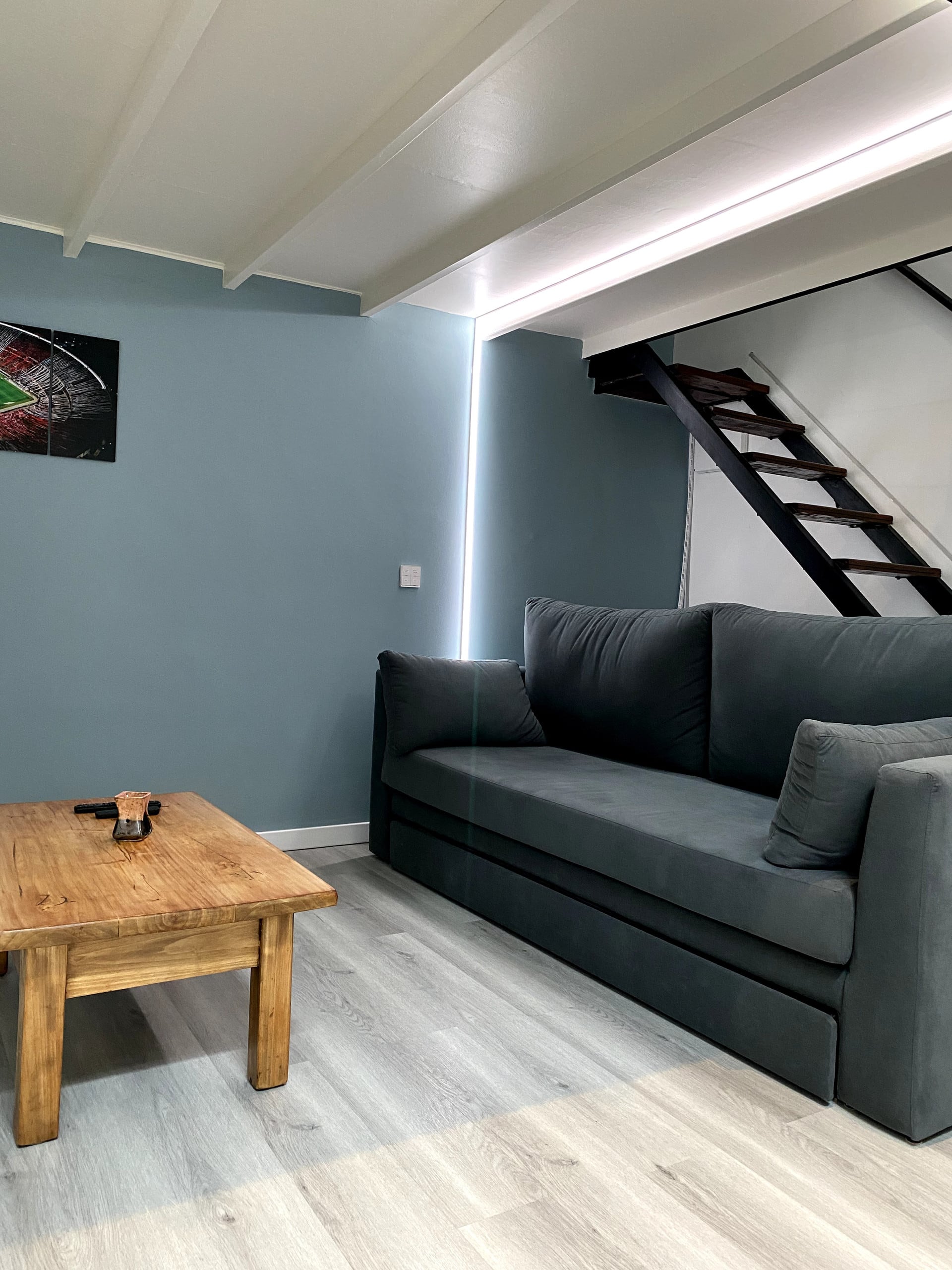 Modern smart home, bright, great workstation