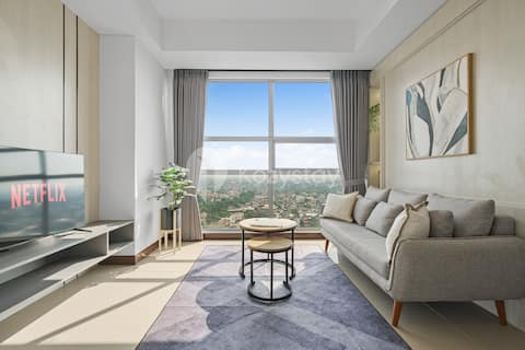 Halia by Kozystay | 2BR | Near Mall | Pondok Indah